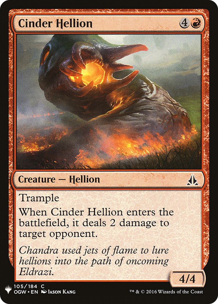 Image of Cinder Hellion [Mystery Booster]