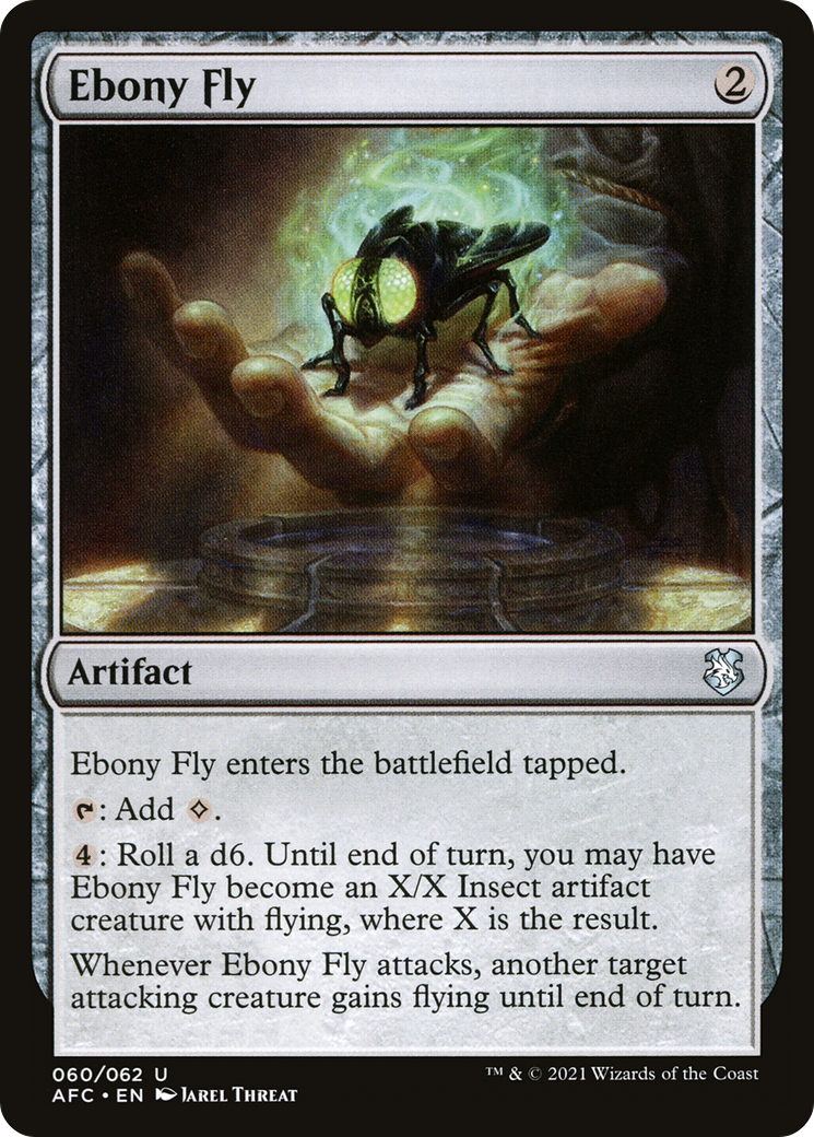 Image of Ebony Fly [Dungeons & Dragons: Adventures in the Forgotten Realms Commander]