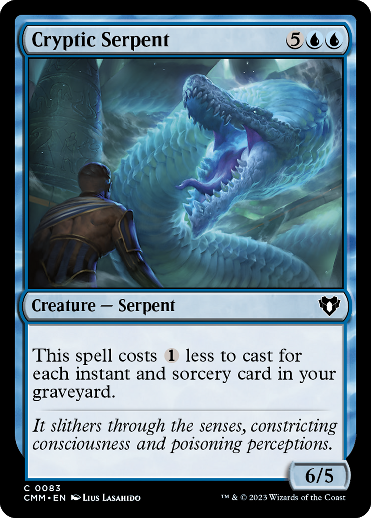 Image of Cryptic Serpent [Commander Masters]