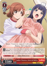 Image of Sudden Closeness, Karen & Mahiru (RSL/S56-E044S SR) [Revue Starlight]