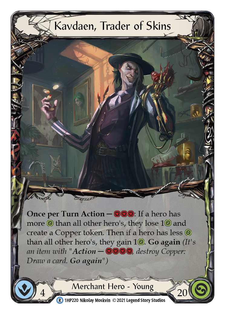 Image of Kavdaen, Trader of Skins [1HP220] (History Pack 1)