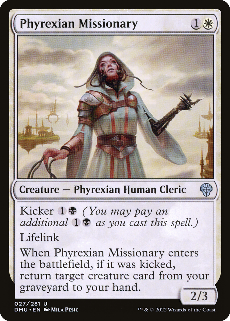 Image of Phyrexian Missionary [Dominaria United]