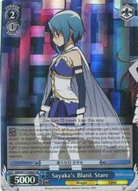 Image of Sayaka's Blank Stare (MM/W17-E086S SR) [Puella Magi Madoka Magica]