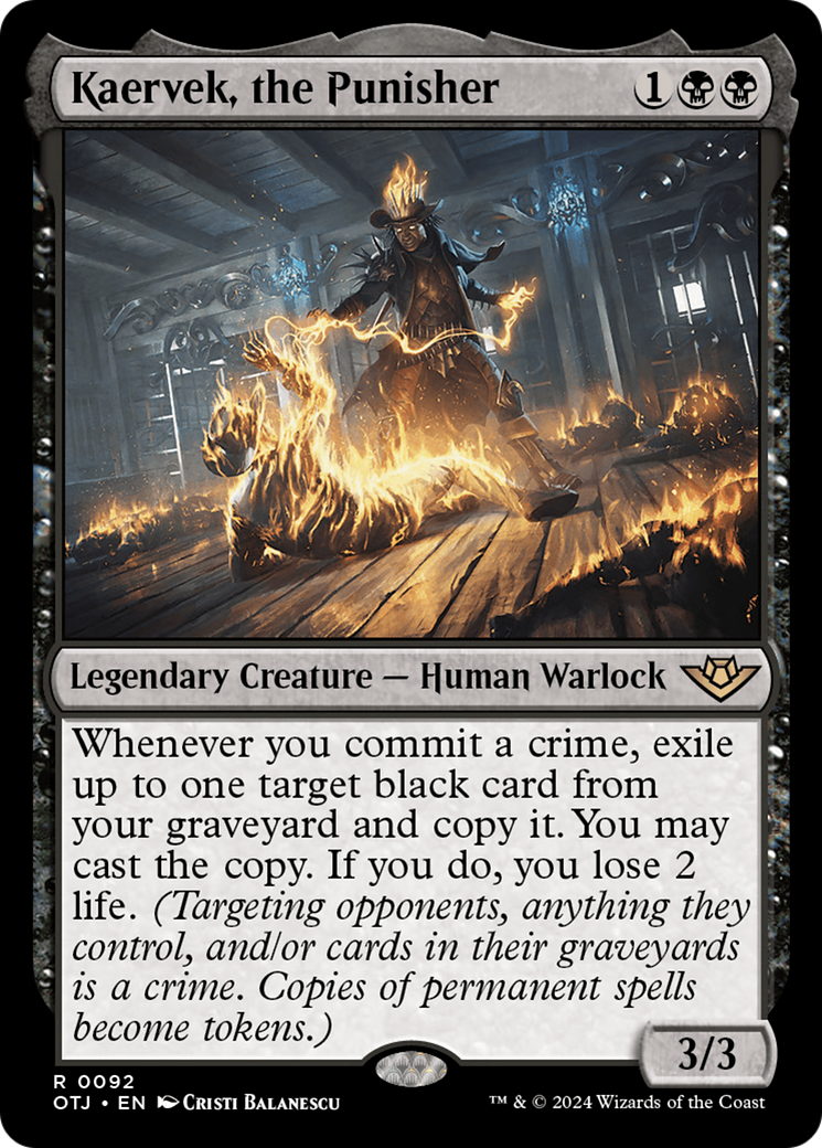 Image of Kaervek, the Punisher [Outlaws of Thunder Junction]