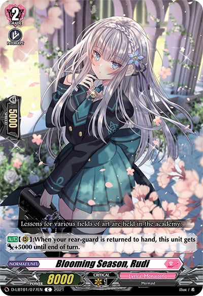 Image of Blooming Season, Rudi (D-LBT01/077EN) [Lyrical Melody]