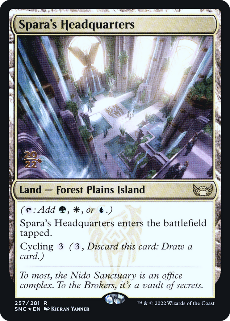 Image of Spara's Headquarters [Streets of New Capenna Prerelease Promos]
