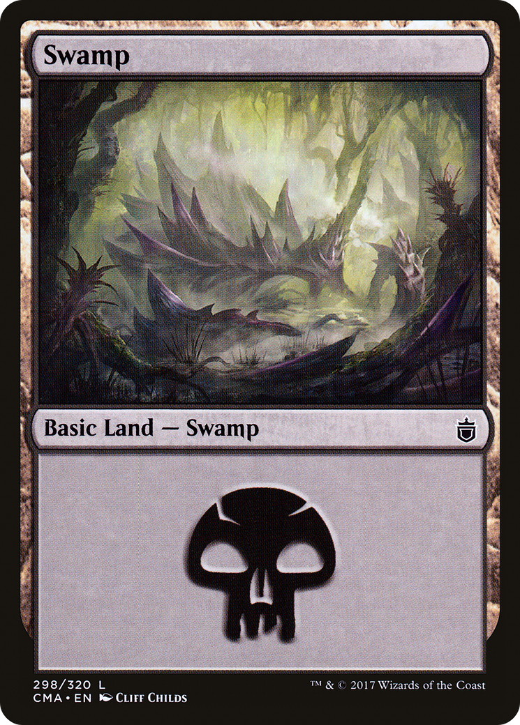 Image of Swamp (298) [Commander Anthology]