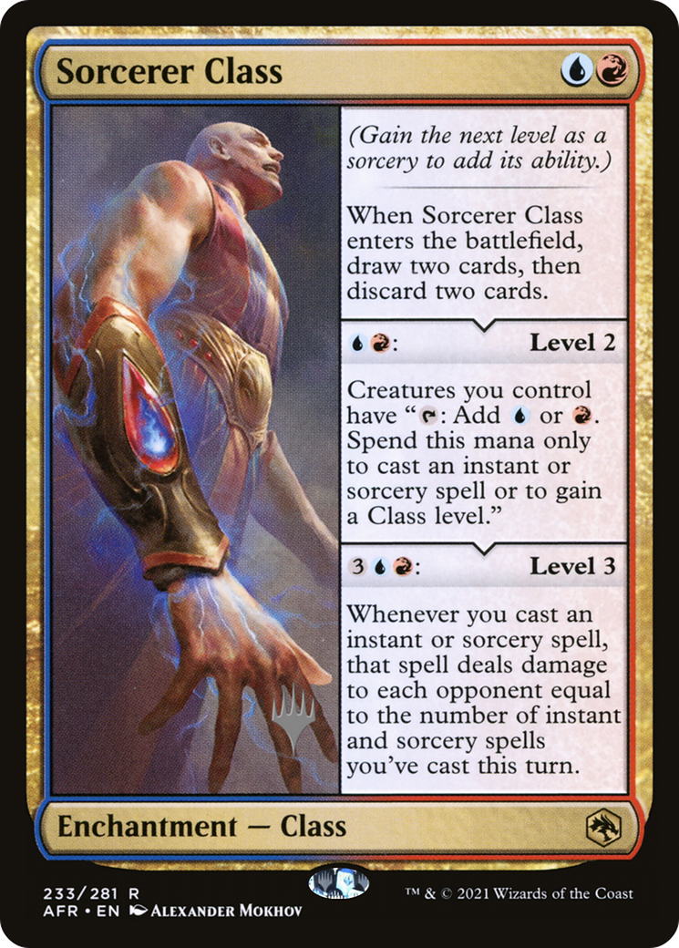 Image of Sorcerer Class (Promo Pack) [Dungeons & Dragons: Adventures in the Forgotten Realms Promos]