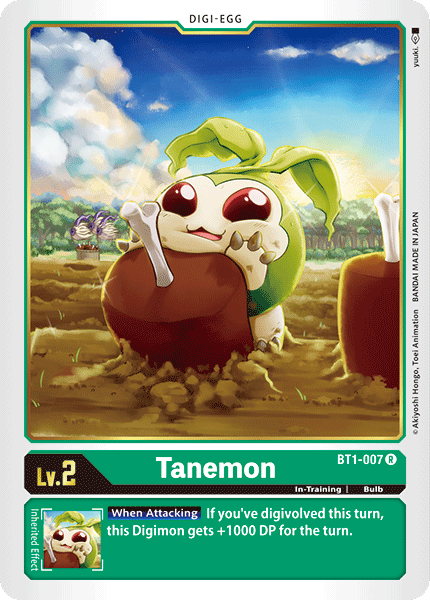 Image of Tanemon [BT1-007] [Release Special Booster Ver.1.0]