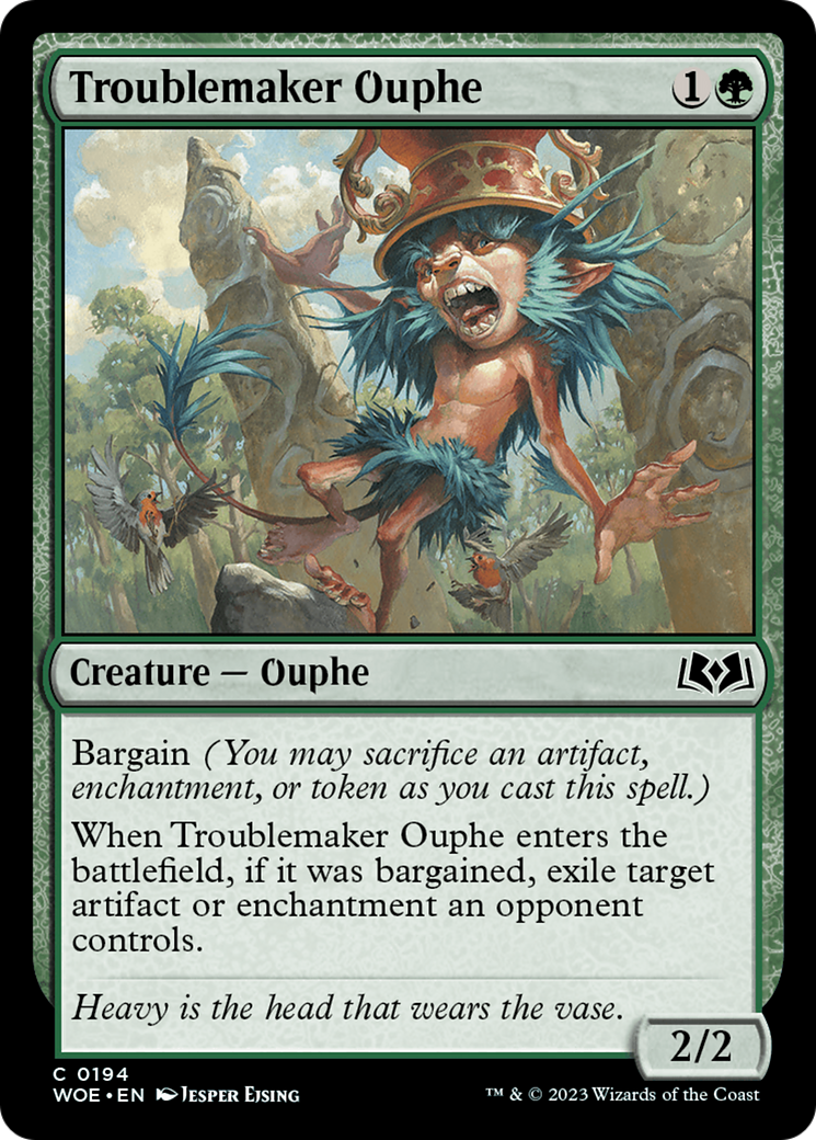 Image of Troublemaker Ouphe [Wilds of Eldraine]