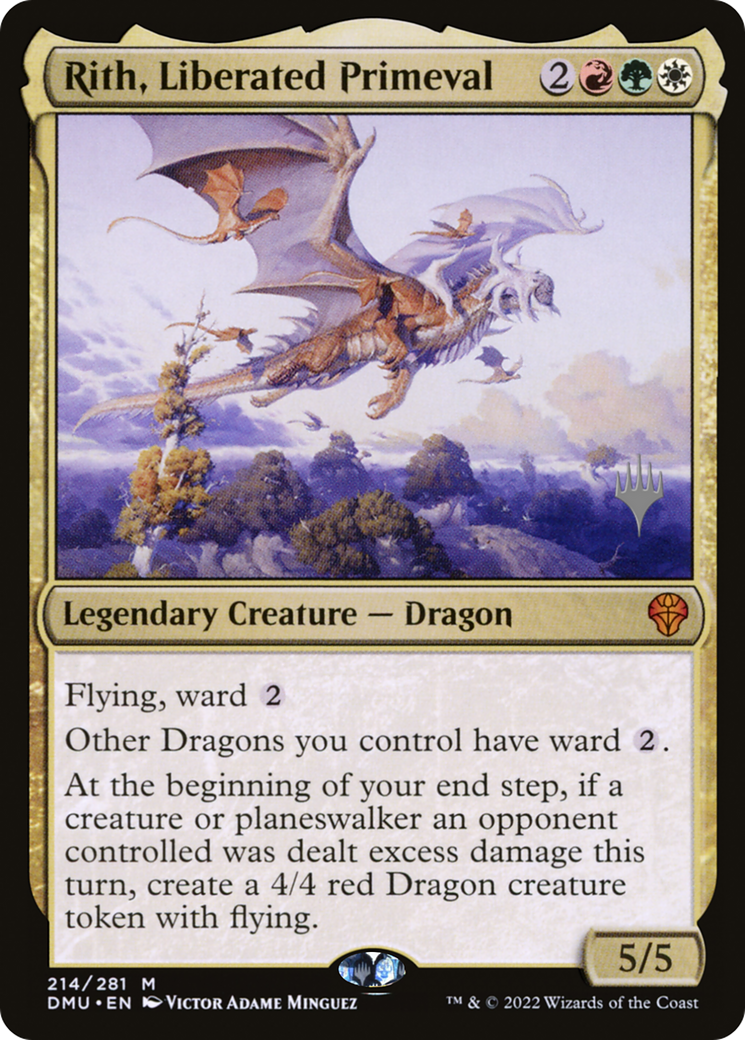 Image of Rith, Liberated Primeval (Promo Pack) [Dominaria United Promos]