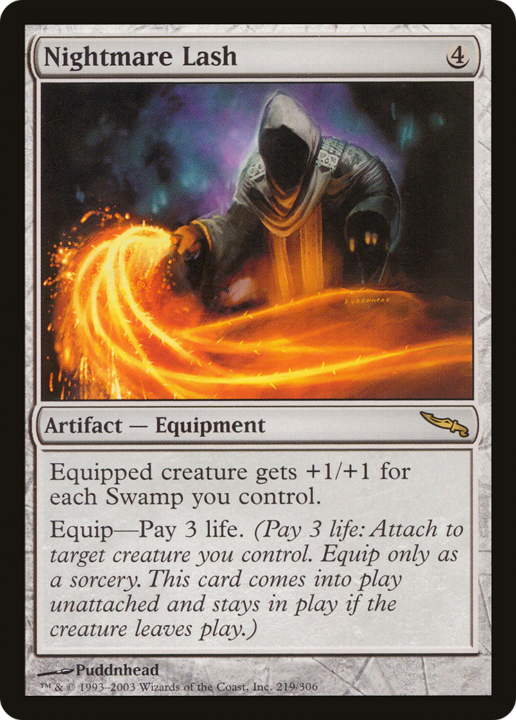 Image of Nightmare Lash [Mirrodin]