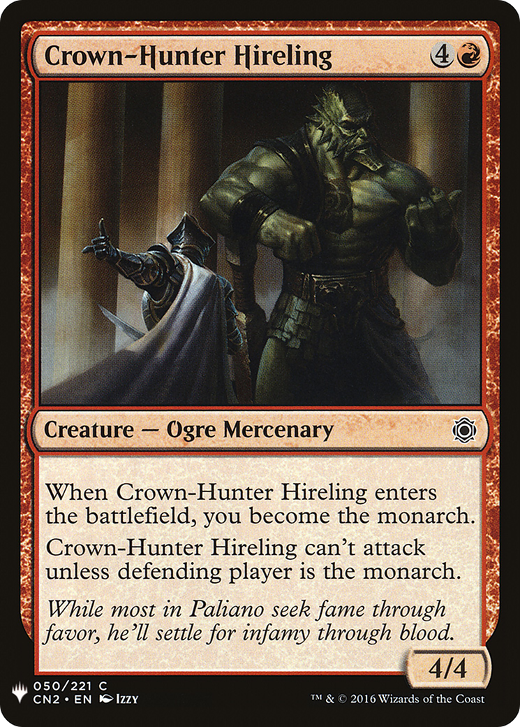 Image of Crown-Hunter Hireling [Mystery Booster]