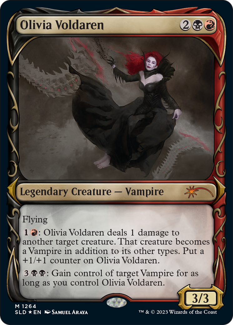Image of Olivia Voldaren (Halo Foil) [Secret Lair Drop Series]