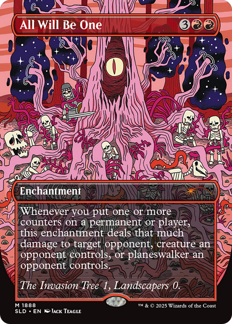 Image of All Will Be One (Rainbow Foil) [Secret Lair Drop Series]