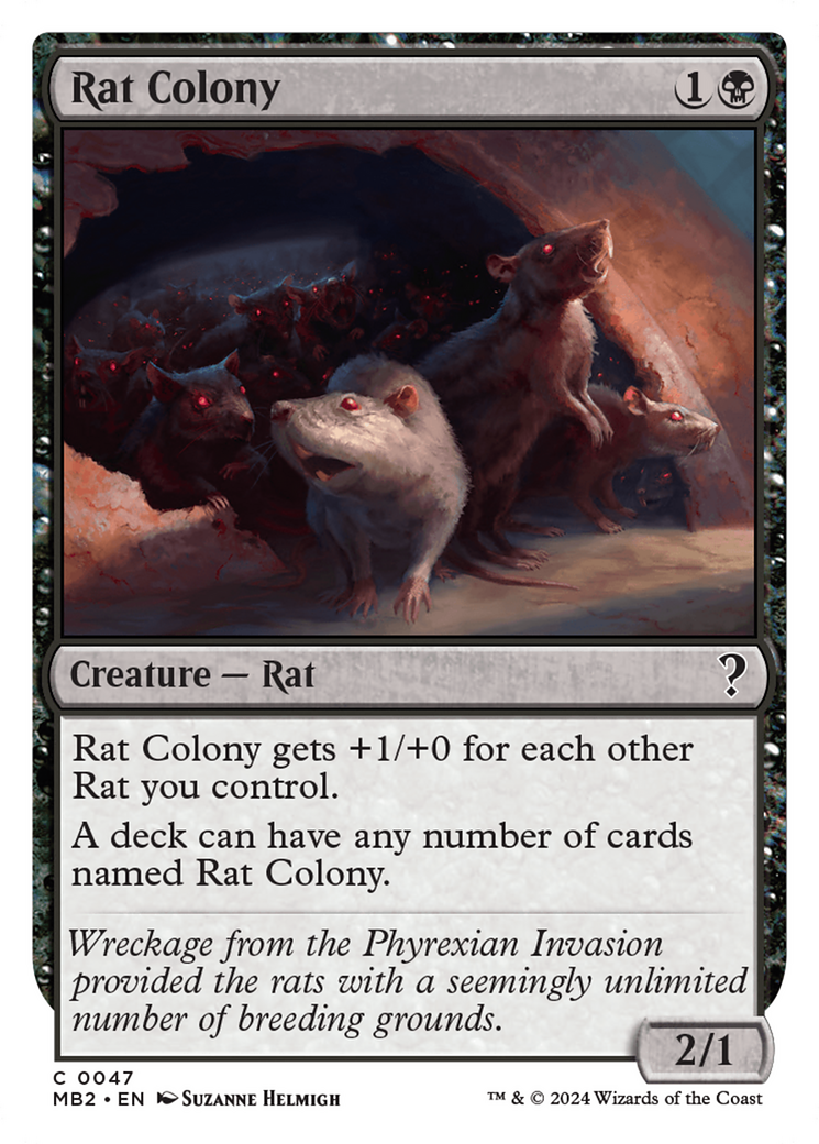 Image of Rat Colony (White Border) [Mystery Booster 2]