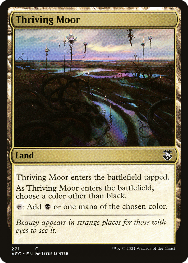 Image of Thriving Moor [Dungeons & Dragons: Adventures in the Forgotten Realms Commander]