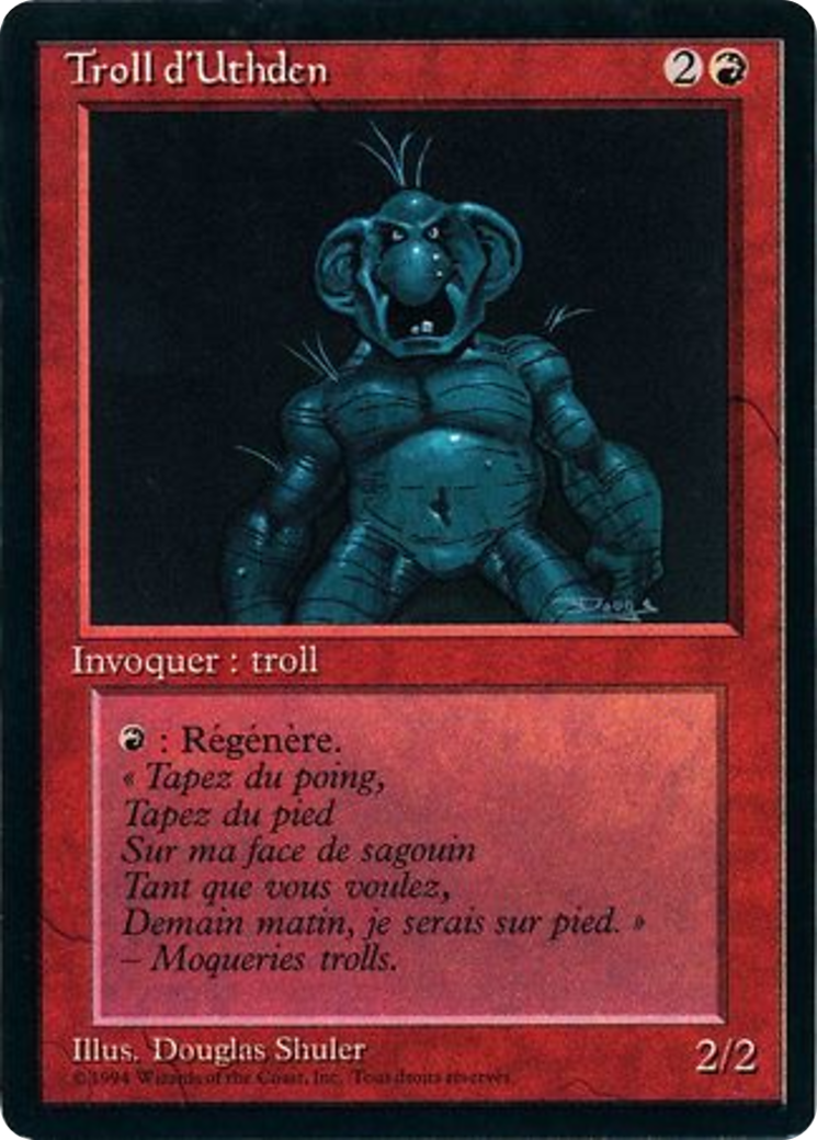 Image of Uthden Troll [Foreign Black Border]