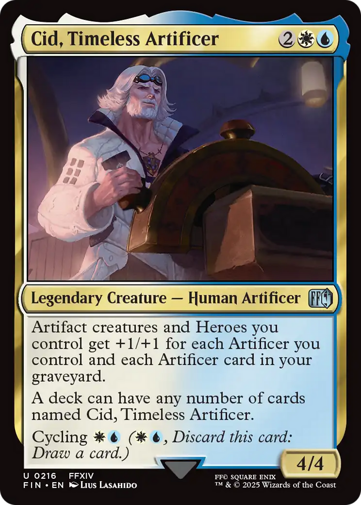 Image of Cid, Timeless Artificer (0216) [FINAL FANTASY]