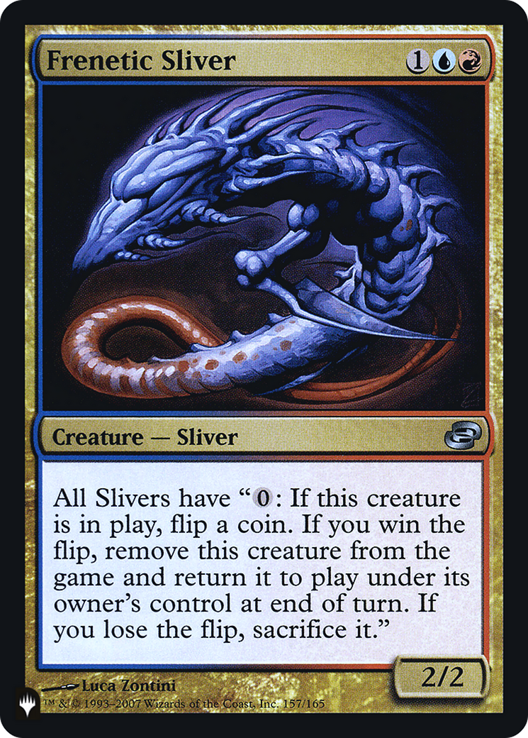 Image of Frenetic Sliver [Secret Lair: Heads I Win, Tails You Lose]