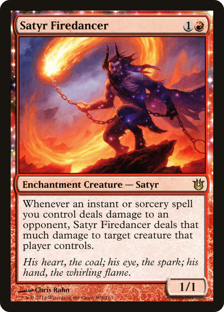 Image of Satyr Firedancer [Born of the Gods]