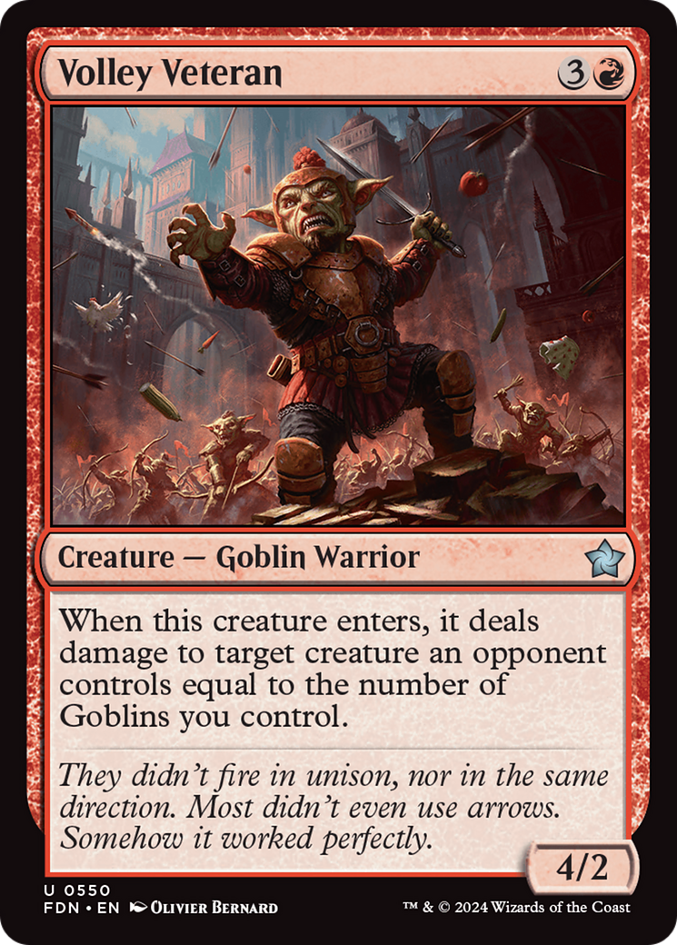 Image of Volley Veteran [Foundations]