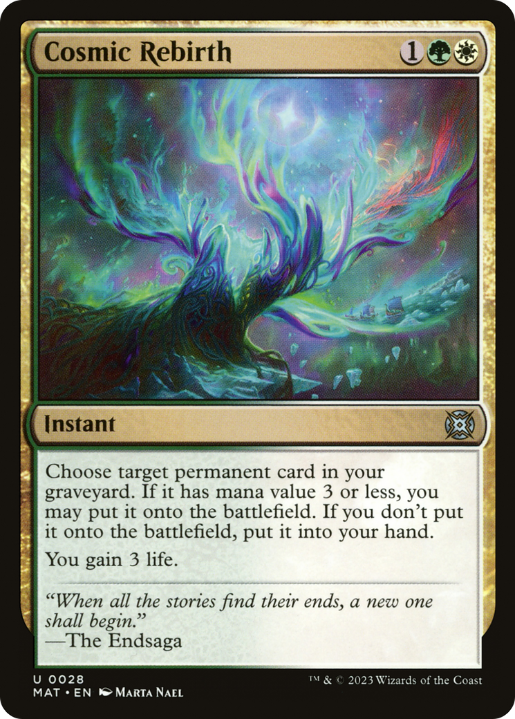 Image of Cosmic Rebirth [March of the Machine: The Aftermath]