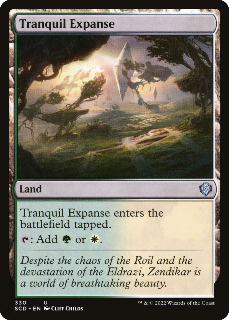 Image of Tranquil Expanse [Starter Commander Decks]