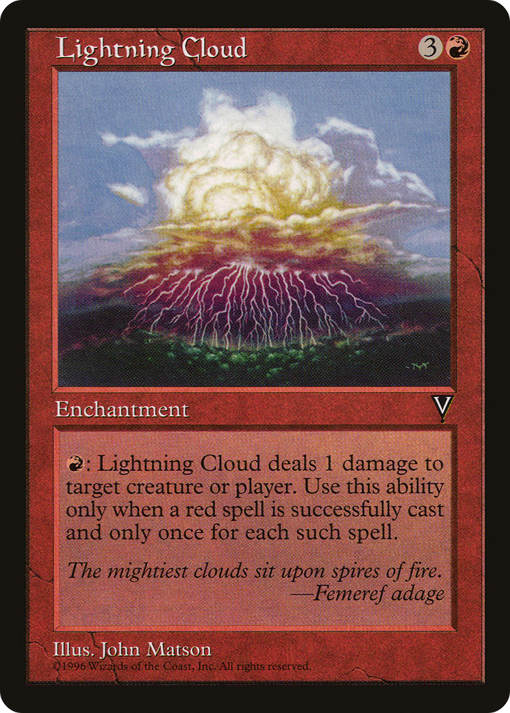 Image of Lightning Cloud [Visions]