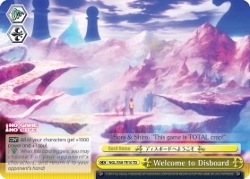 Image of Welcome to Disboard (NGL/S58-TE10 TD) [No Game No Life]