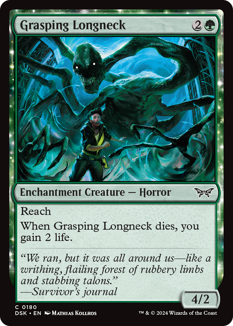 Image of Grasping Longneck [Duskmourn: House of Horror]