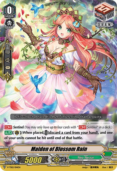 Image of Maiden of Blossom Rain (V-TD12/014EN) [Ahsha]