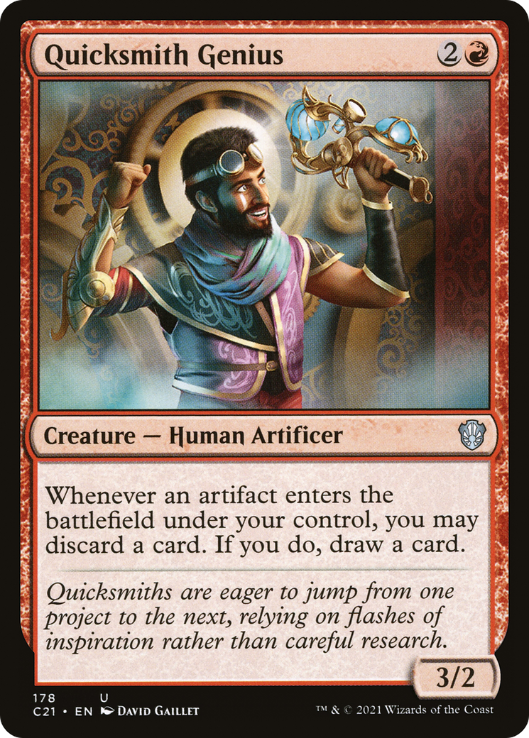 Image of Quicksmith Genius [Commander 2021]