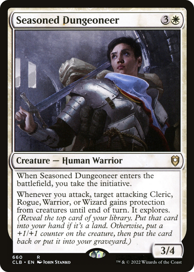 Image of Seasoned Dungeoneer [Commander Legends: Battle for Baldur's Gate]