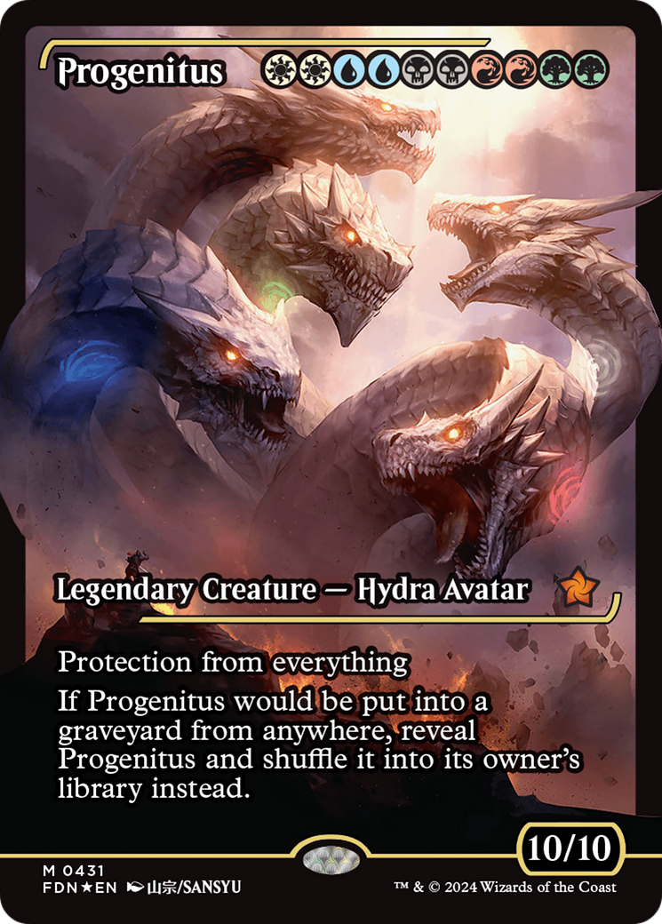Image of Progenitus (Showcase) (Japanese) [Foundations]