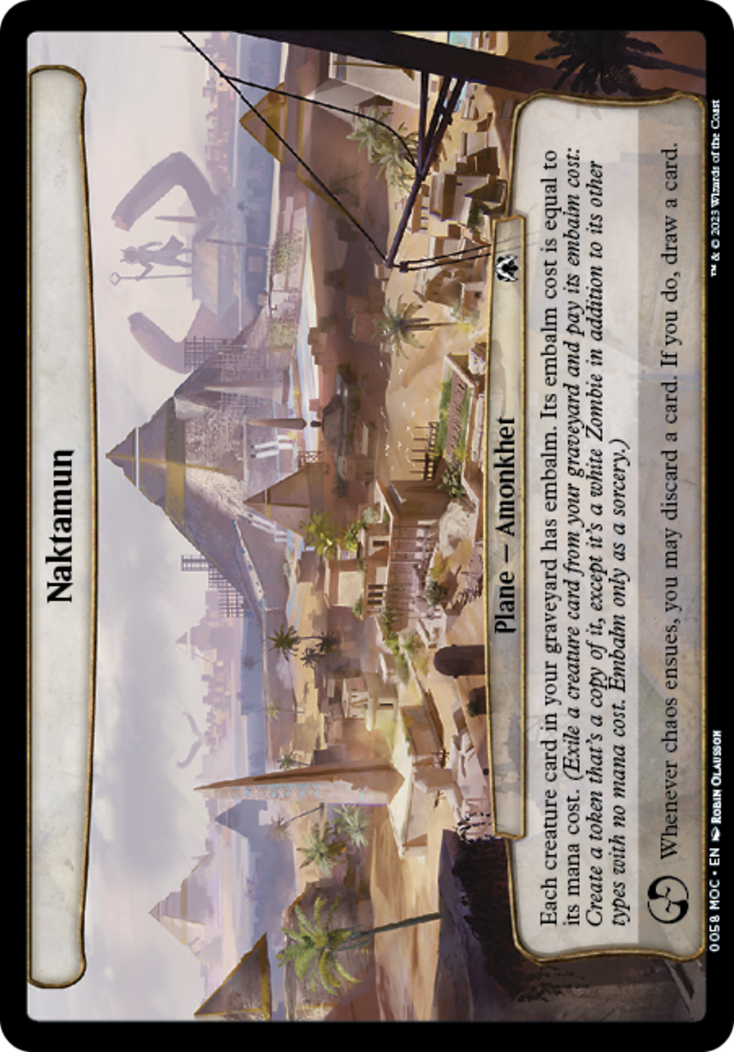 Image of Naktamun [March of the Machine Commander]