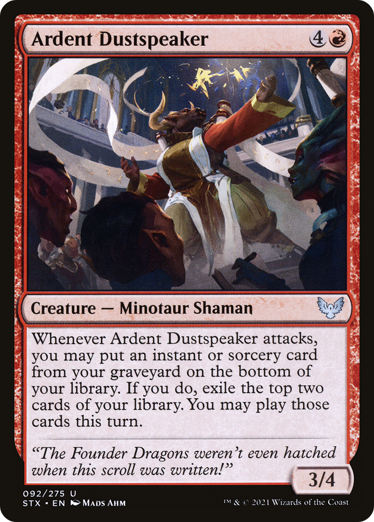 Image of Ardent Dustspeaker [Strixhaven: School of Mages]