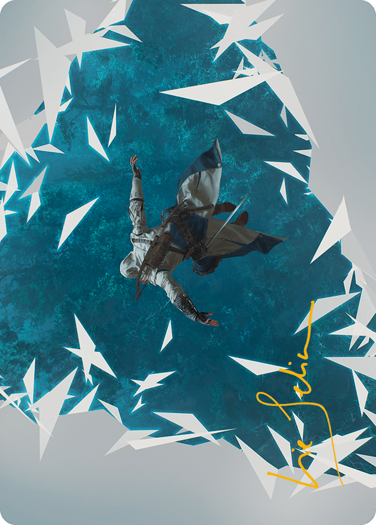 Image of Restart Sequence Art Card (Gold-Stamped Signature) [Assassin's Creed Art Series]