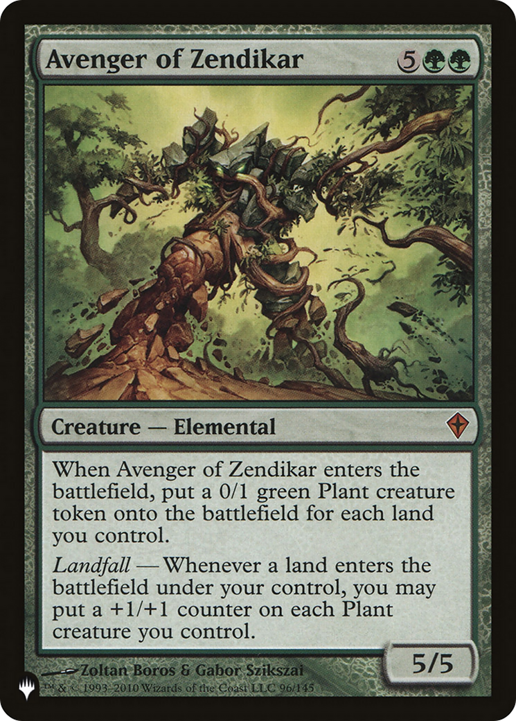Image of Avenger of Zendikar [The List]