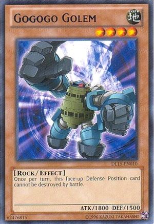 Image of Gogogo Golem (Blue) [DL15-EN010] Rare