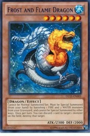 Image of Frost and Flame Dragon (Purple) [DL15-EN005] Rare