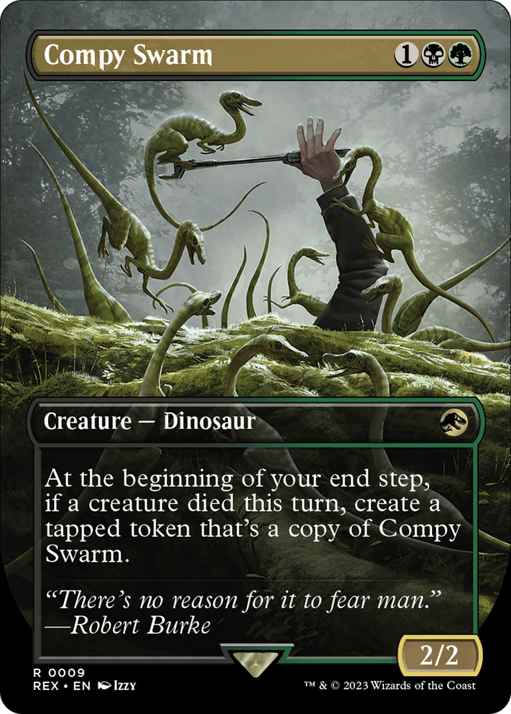 Image of Compy Swarm (Borderless) [Jurassic World Collection]