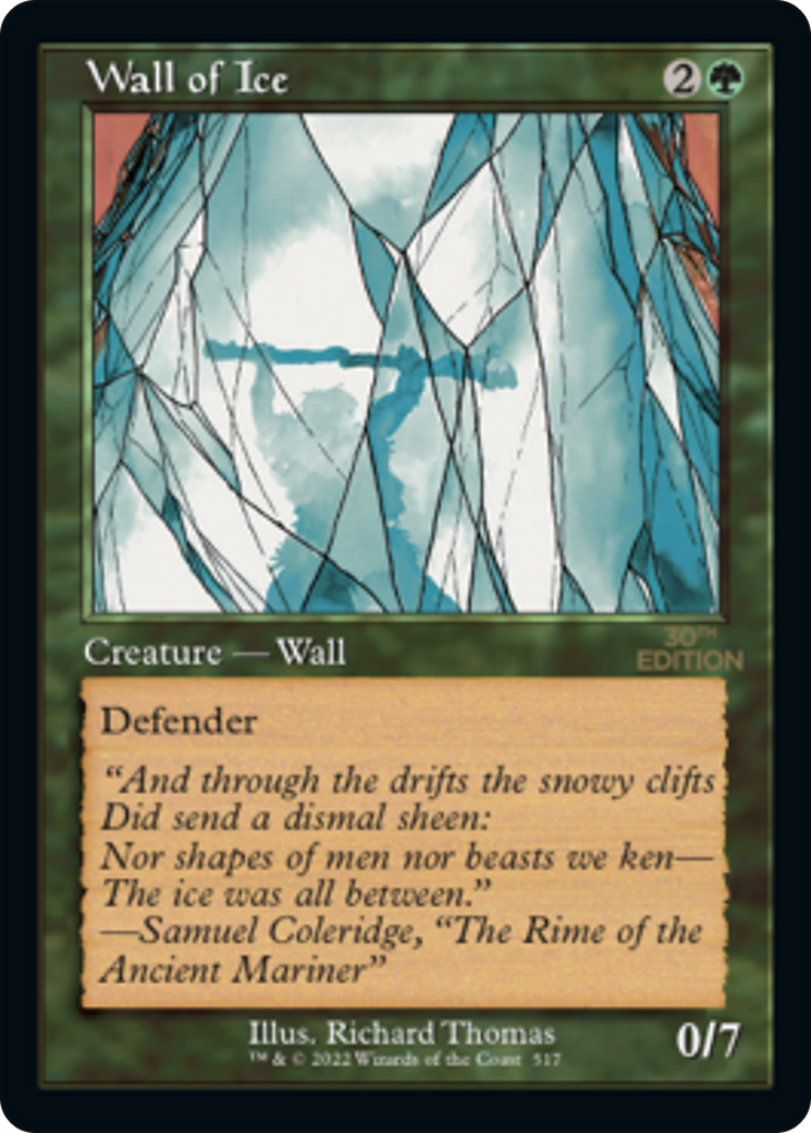 Image of Wall of Ice (Retro) [30th Anniversary Edition]