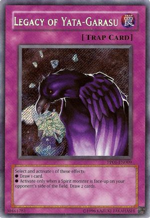 Image of Legacy of Yata-Garasu [PP01-EN009] Secret Rare