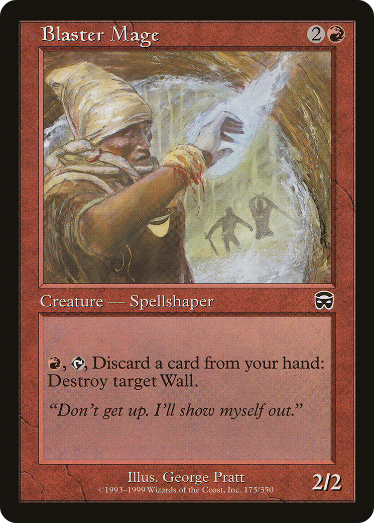 Image of Blaster Mage [Mercadian Masques]