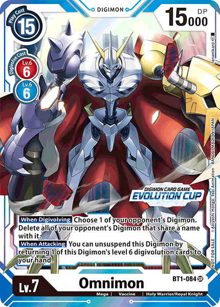 Image of Omnimon [BT1-084] (Evolution Cup) [Release Special Booster Ver.1.0 Promos]