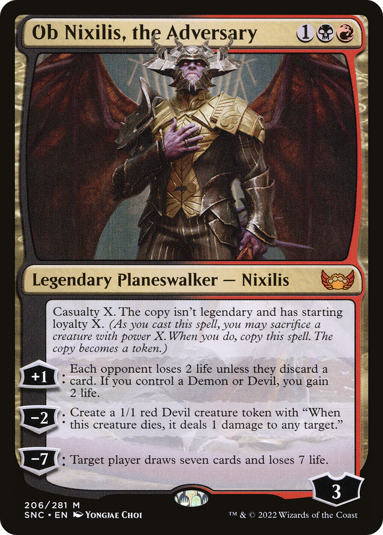 Image of Ob Nixilis, the Adversary [Streets of New Capenna]