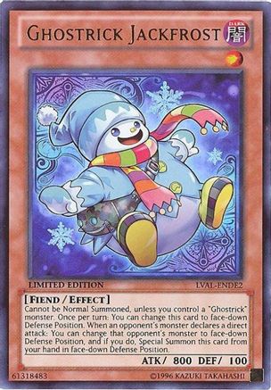 Image of Ghostrick Jackfrost [LVAL-ENDE2] Ultra Rare