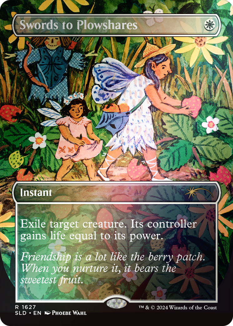 Image of Swords to Plowshares (1627) (Rainbow Foil) [Secret Lair Drop Series]