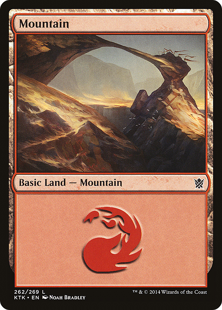 Image of Mountain (262) [Khans of Tarkir]